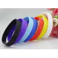 Factory Custom Color Logo Brand Luminous Exquisite Bracelet Silicone Wristband